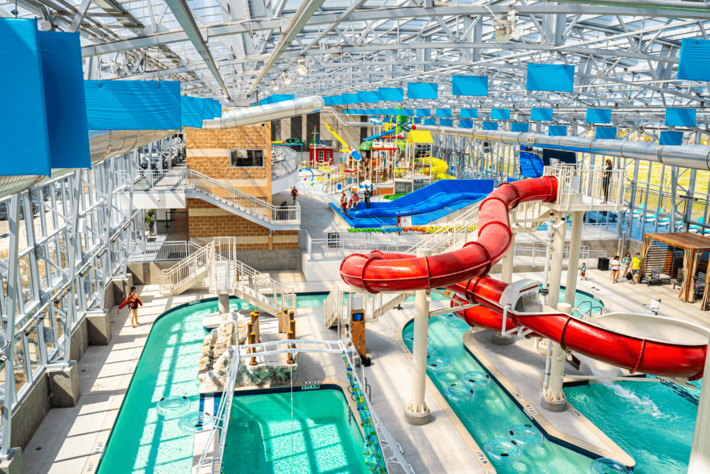 The Cove at The Lakefront® indoor water park in Little Elm, Texas.