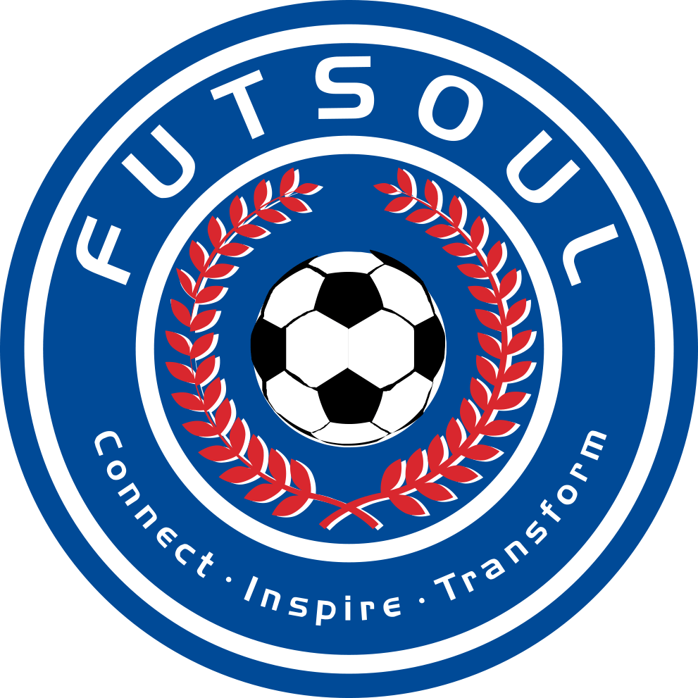 The Futsoul logo with a central blue circle, symbolizing the futsal community in DFW.