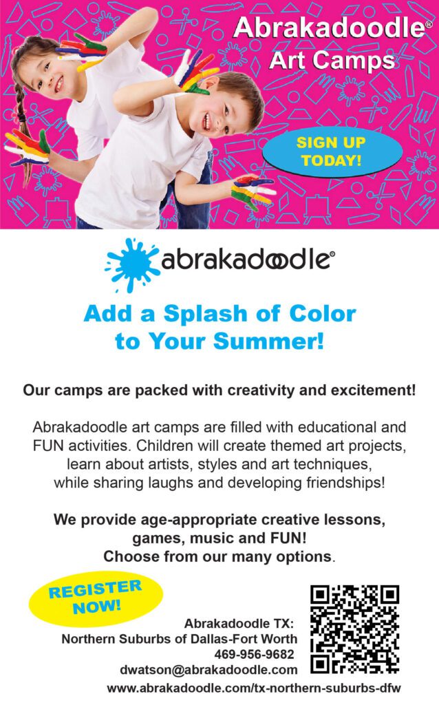 Children engaged in process art activities at Abrakadoodle art camps, fostering creativity and self-expression.