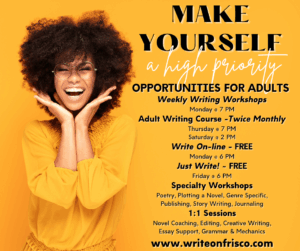 Write on creative Frisco-DFW Camp Expo