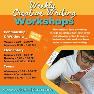 Write on creative Frisco-DFW Camp Expo