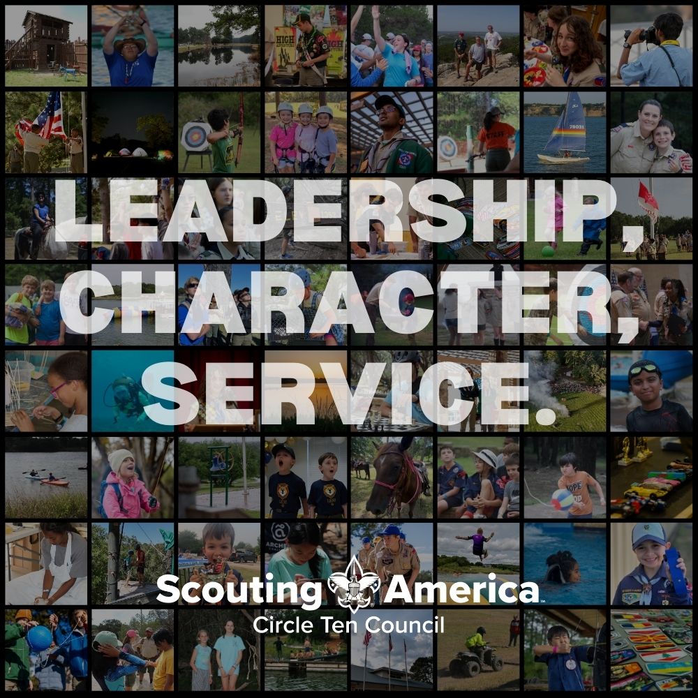 Kids learning teamwork and outdoor skills during summer camp activities in North Texas